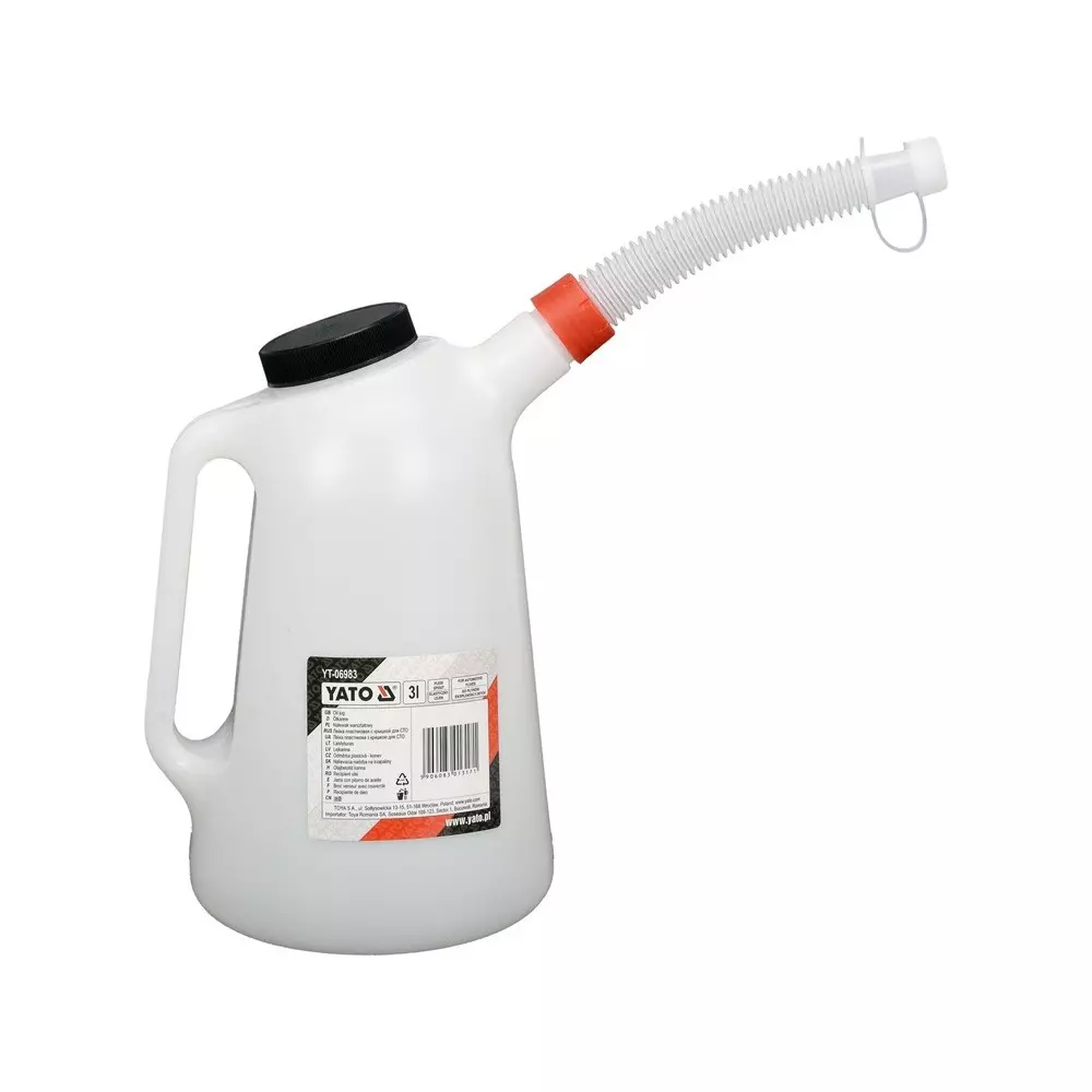 Yato 3 L Oil Jug Flexible Tip, YT-06983