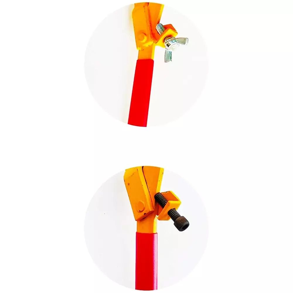 MEC Adjustable Wrench Holder Tool Set 132 mm Max. Opening with Rubber Grip Handle (Set of 2 Pcs)