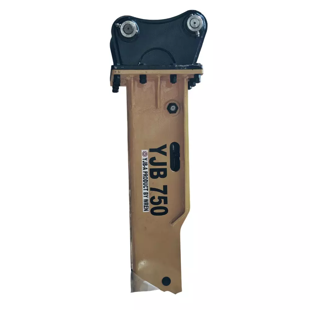 Wren Hydraulic Breaker 36-60 L/min Working Flow 75 mm Chisel Diameter for Industrial Use, YJB 750