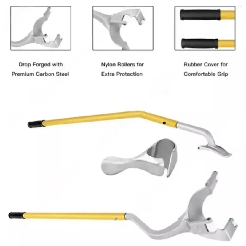 HUKUMS Tire Mount & Demount Tool Set for Tire Installation and Removal, HDMT3 (Set of 3 Pcs)