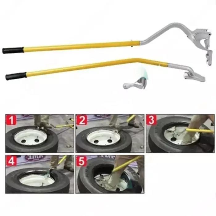 HUKUMS Tire Mount & Demount Tool Set for Tire Installation and Removal, HDMT3 (Set of 3 Pcs)