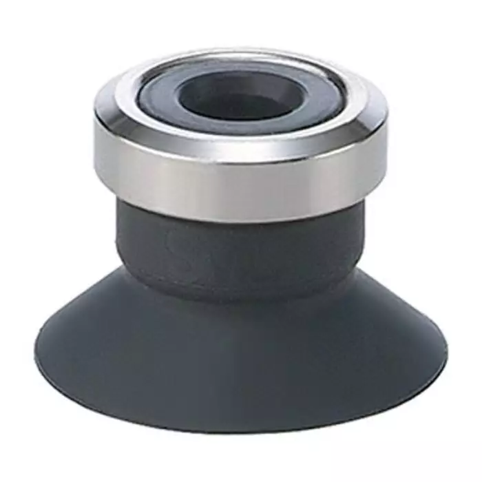 SMC 13 mm Flat with Rib Silicon Rubber Pneumatic Suction Cup, ZP13CS