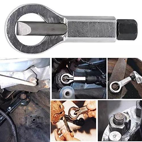 H9 Heavy Duty Nut Spliter 9-27 mm Clutch Head Metal Grey (Pack of 4)