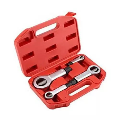 H9 Heavy Duty Nut Spliter 9-27 mm Clutch Head Metal Grey (Pack of 4)