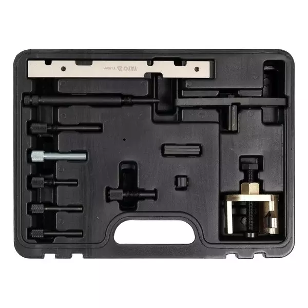 Yato 12 Pcs Locking Timing Set Carbon Steel Body Oxidized Finish for Ford, Mazda, Volvo, YT-06021