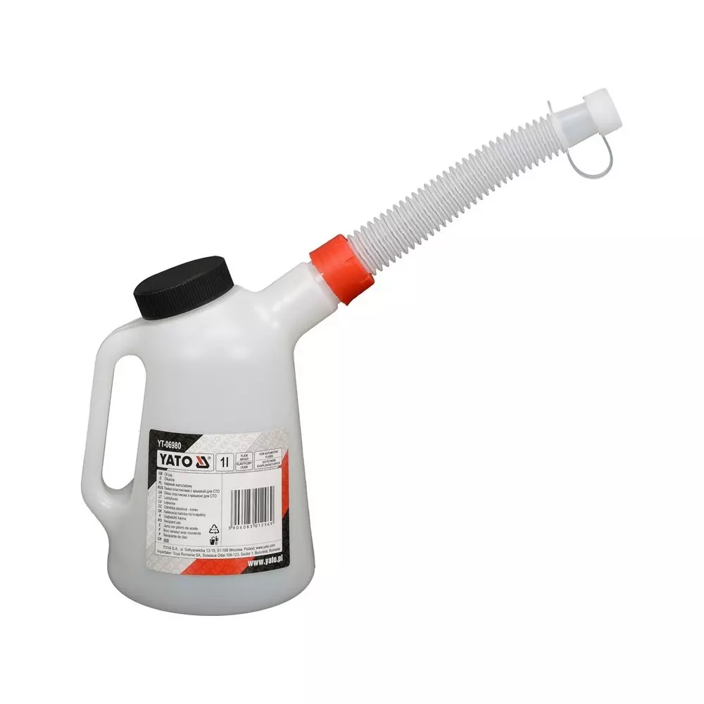 Yato 1 L Oil Jug Flexible Tip, YT-06980