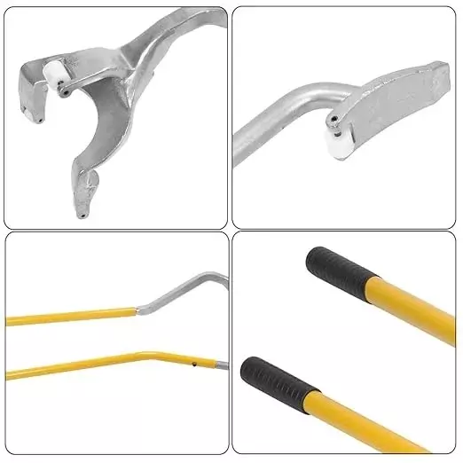 elephant-tire-mount-demount-tool-kit-steel-material-yellow-sliver-for-bead-keeper-tubeless-truck-bead-breaker