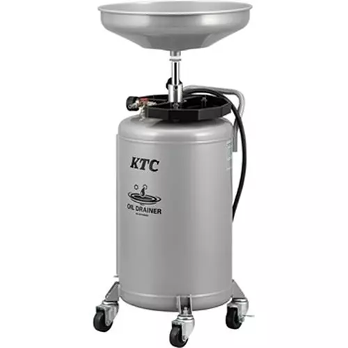 Ktc Air Pressure Oil Drainer 80L Tank Waste Pan Capacity 17L, GOD80DR