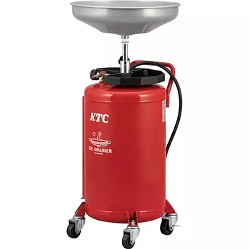 Ktc Air Pressure Oil Drainer 80L Tank Waste Pan Capacity 17L, GOD80DR