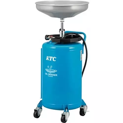 Ktc Air Pressure Oil Drainer Blue 80L Tank Waste Pan Capacity 17L, GOD80DBL