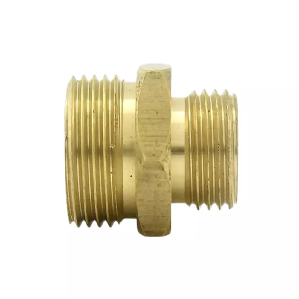 Zephyr Male to Female Converter Coupling 3/4 Inch to 1/2 Inch Gold for Hose & Pipe Connection, ZCT34M12F