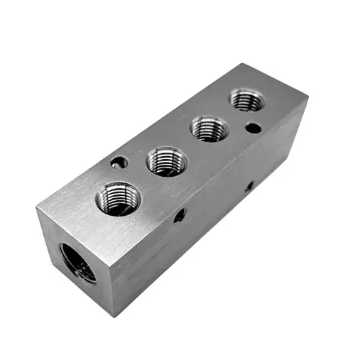 Techno Straight 6.35 mm (1/4 inch) Four Way Manifold.