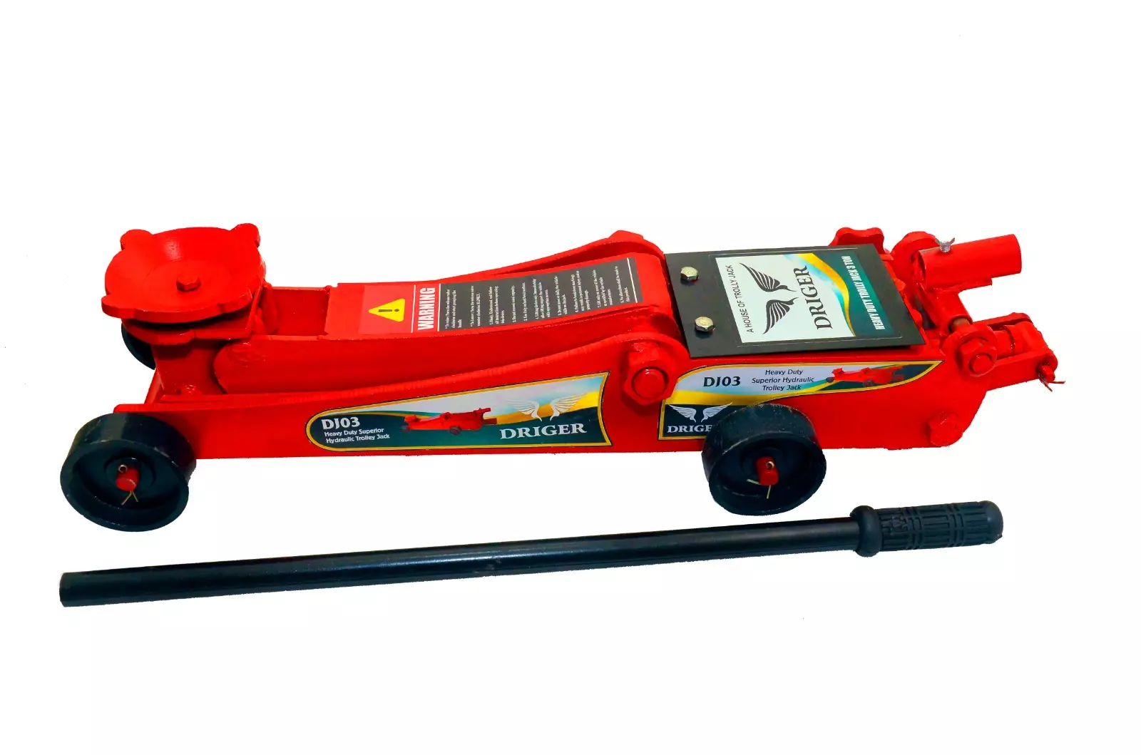 DRIGER 3 Ton Hydraulic Trolley Jack With Seal Kit