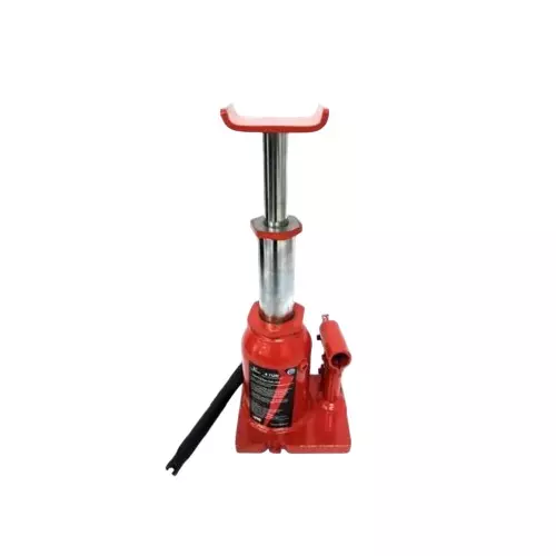 TITAN Hydraulic Bottle Jack with U Bracket 8 Ton (8000 Kg) Double Lift