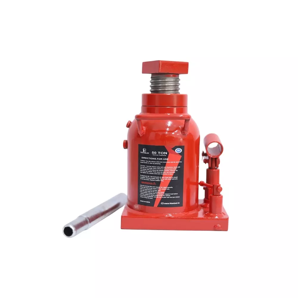TITAN Hydraulic Bottle Jack 50 Ton (50000 Kg)