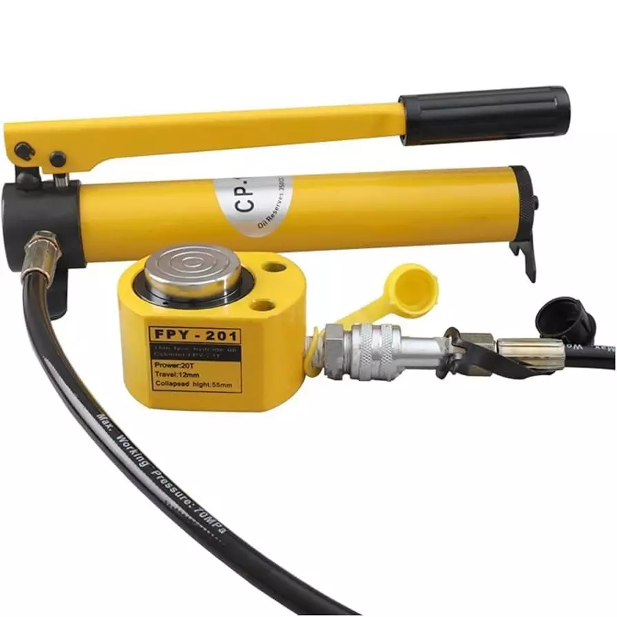 nutronics-hydraulic-cylinder-jack-kit-with-hand-pump-alloy-steel-yellow-20-ton-20000-kg-load-capacity-for-bridges-building-machinery-industries-use-fpy-20180