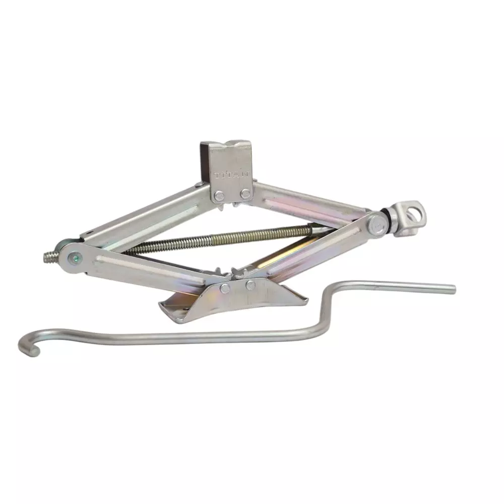 TITAN Scissor Jack with 300 mm Handle 1 Ton (1000 Kg)