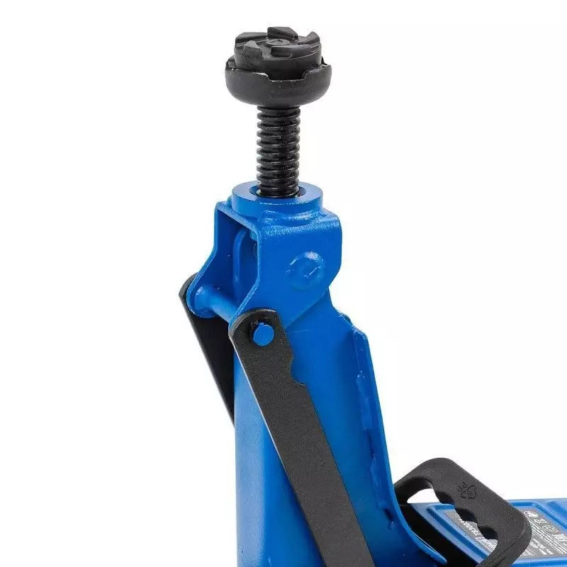 Scheppach Two-Piston Hydraulic Jack 2500 Kg Load Capacity 400 mm Maximum Lifting Height, Sch-T830031