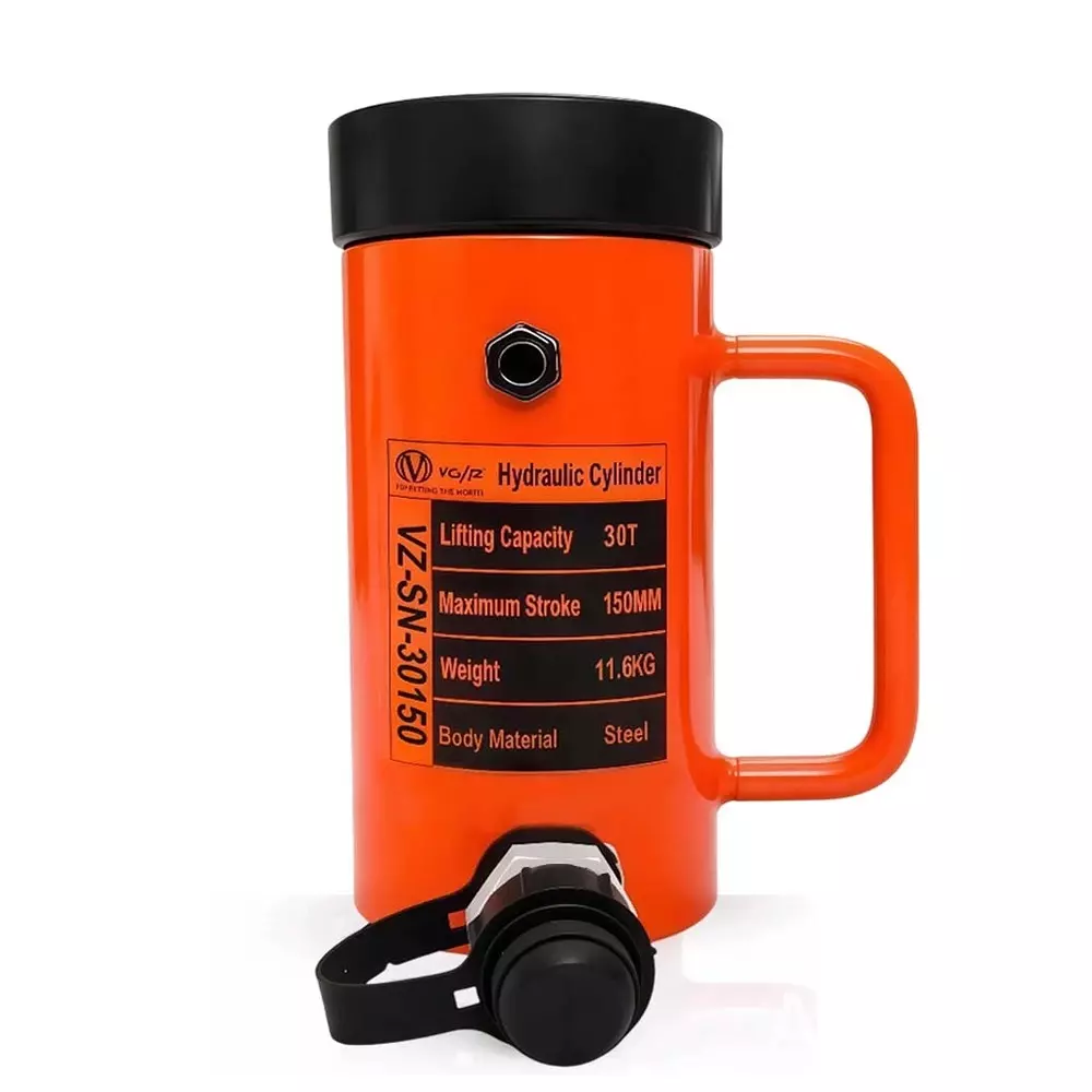 voltz-hydraulic-lifting-jack-with-cp-700-hydraulic-pump-single-acting-30-ton-lifting-capacity-and-150-mm-stroke-vz-sn-30150