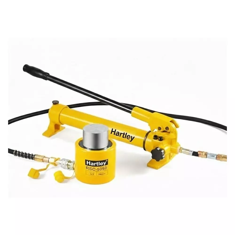 nutronics-hydraulic-cylinder-jack-kit-with-hand-pump-metal-50-mm-yellow-50-ton-50000-kg-load-capacity-for-industrial-use-rsc-5050700