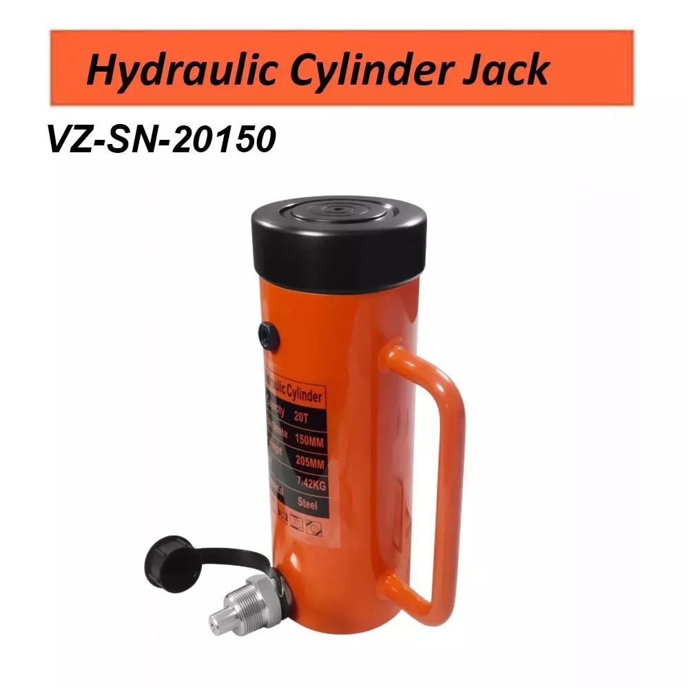 voltz-hydraulic-lifting-jack-with-cp-700-hydraulic-pump-single-acting-20-ton-lifting-capacity-and-150-mm-stroke-vz-sn-20150
