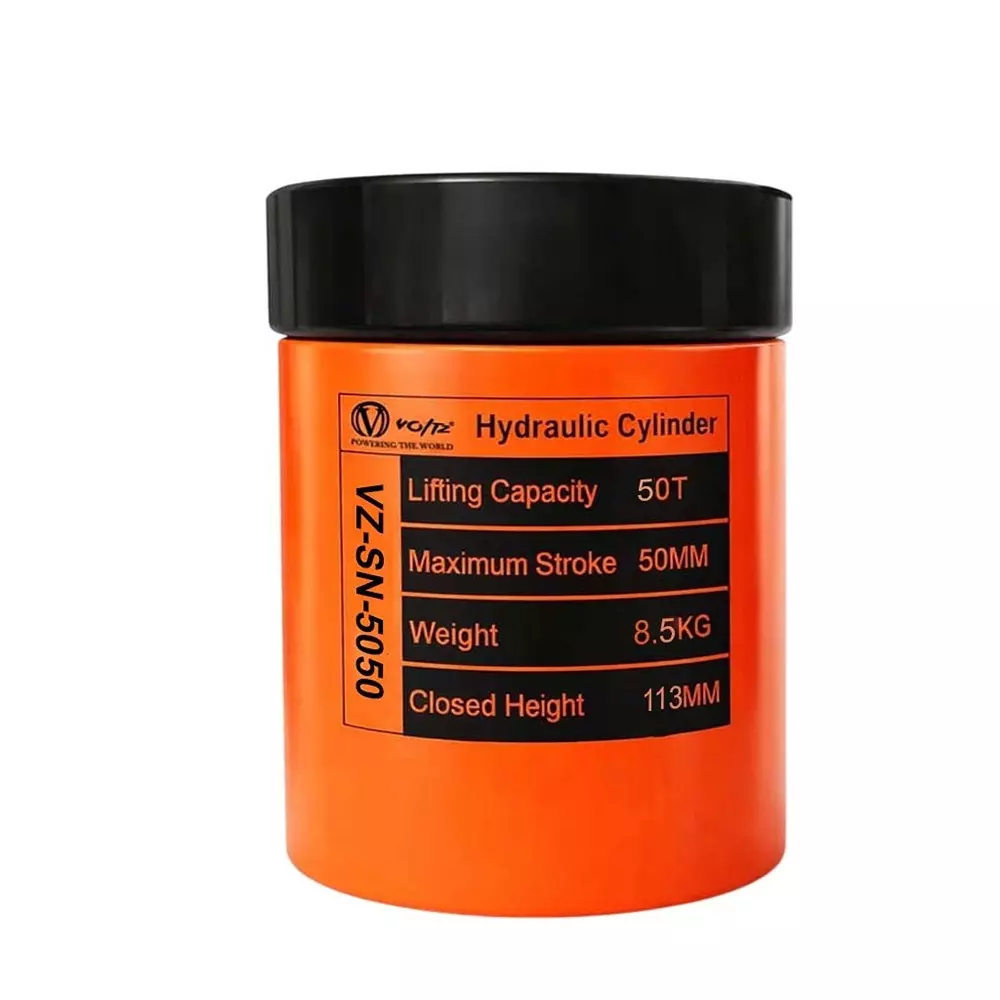 voltz-hydraulic-lifting-jack-with-cp-700-hydraulic-pump-single-acting-50-ton-lifting-capacity-and-50-mm-stroke-vz-sn-5050