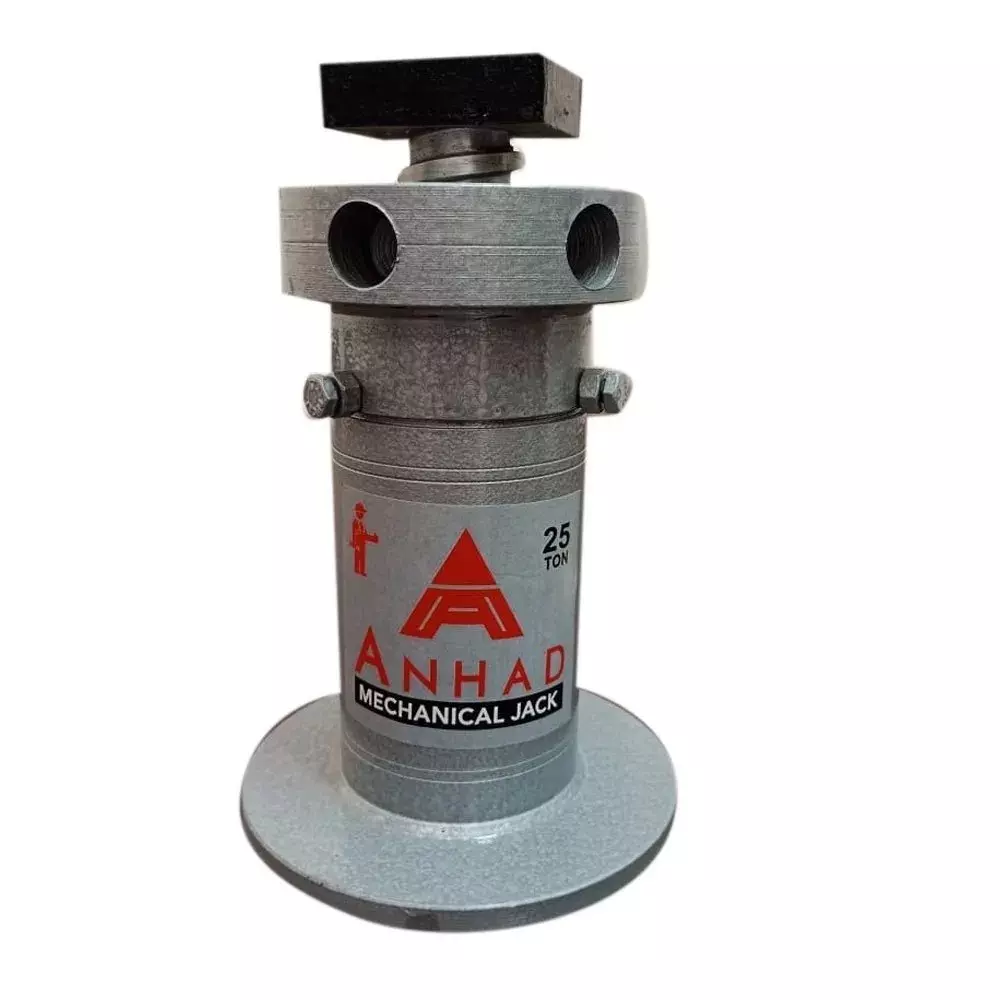 ANHAD Mechanical Screw Jack 25 Ton Capacity Mild Steel for Automotive Industry