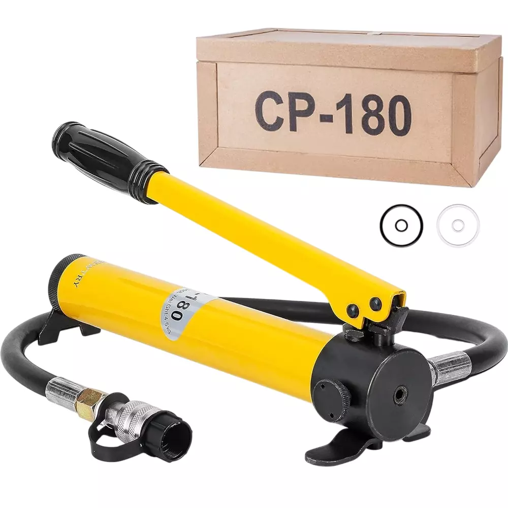 Nutronics Hydraulic Cylinder Jack Hand Pump 1 m Hose, CP-180