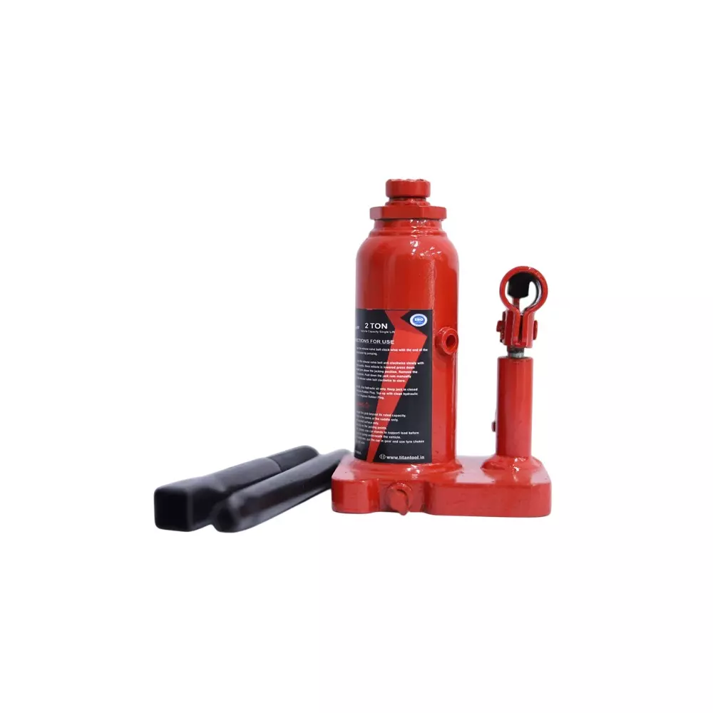 TITAN Hydraulic Bottle Jack 2 Ton (2000 Kg) Single Lift