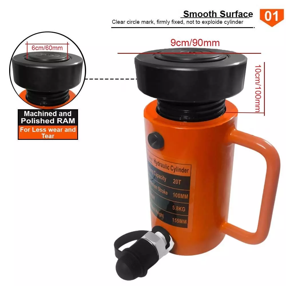 voltz-hydraulic-lifting-jack-with-cp-700-hydraulic-pump-single-acting-20-ton-lifting-capacity-and-100-mm-stroke-vz-sn-20100