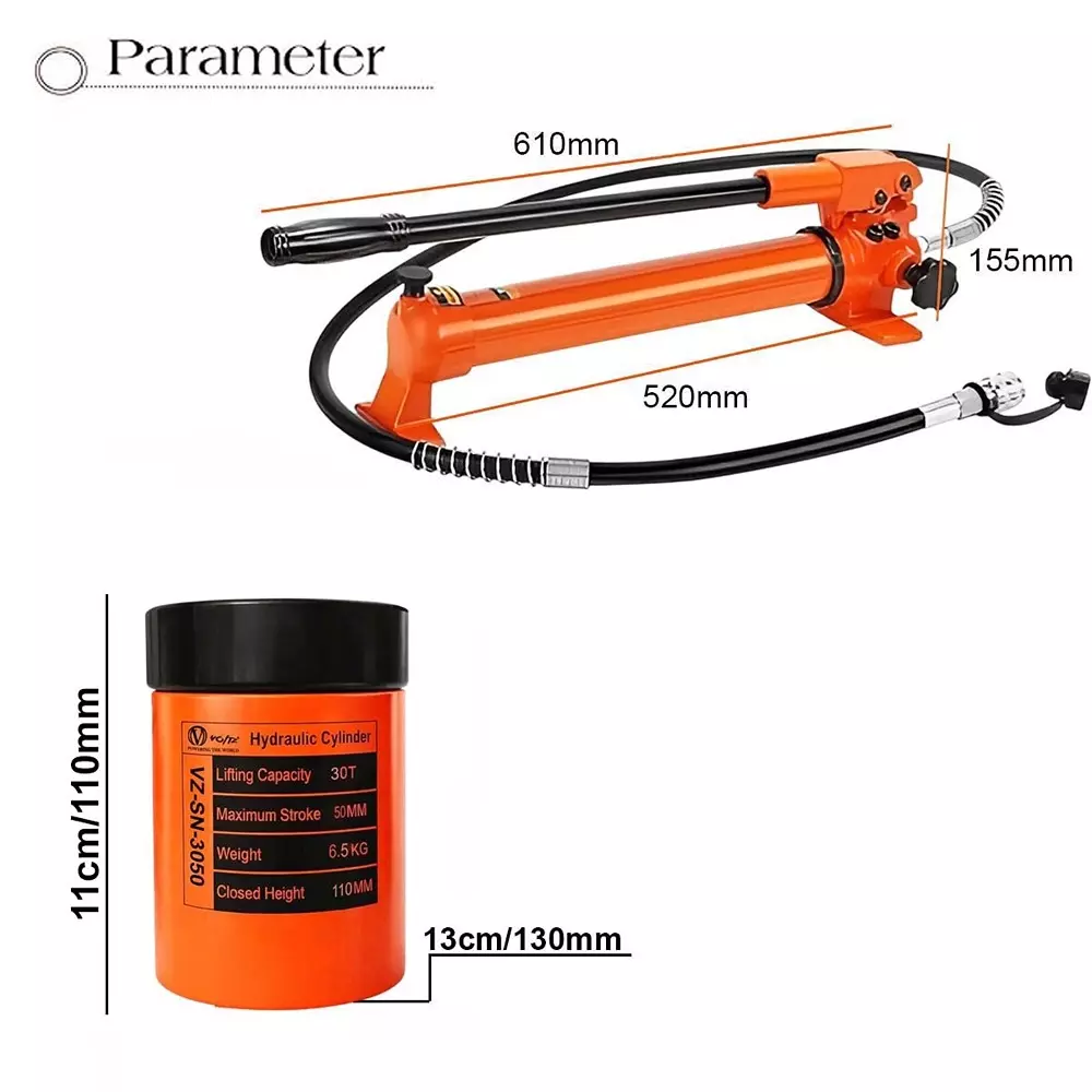 voltz-hydraulic-lifting-jack-with-cp-700-hydraulic-pump-single-acting-10-ton-lifting-capacity-and-50-mm-stroke-vz-sn-3050