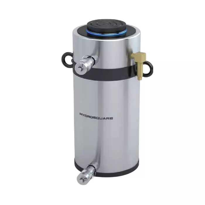 Hydro Square HDP Series 50000 Kg (50 Ton) Double Acting Hydraulic Jack 150 mm Stroke, HDP-50/150