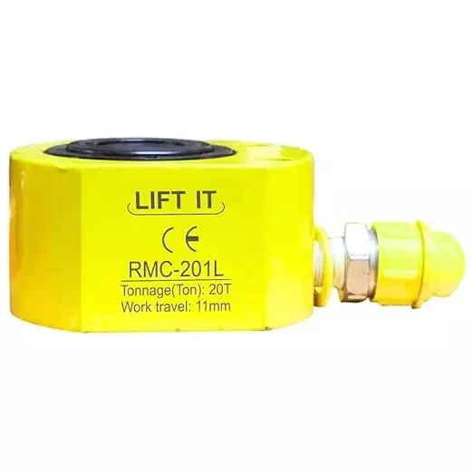 Liftit Hydraulic Button Jack 20 Ton Lifting 11 mm Stroke Length 100x77 mm Outside Dia., RMC-201