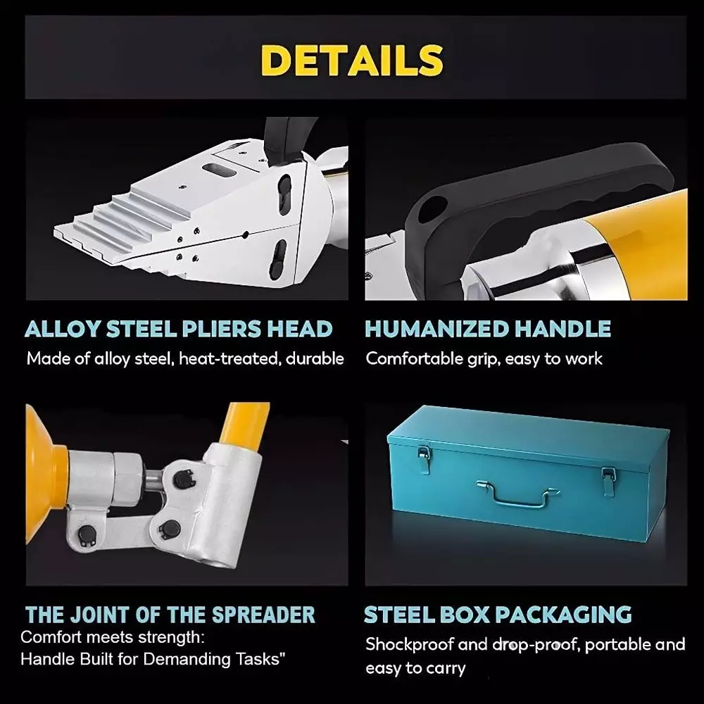 voltz-manual-hydraulic-flange-spreader-expander-splitter-with-14-ton-hydraulic-foce-and-81-mm-spreading-distance-vz-fc-14