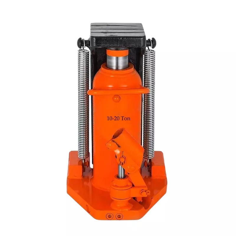 Nutronics Toe Jack Toe: 10 Tons, Head/Top: 20 Tons Capacity 158 mm Max Lift Height Heavy-Duty Welded Steel Construction, TOJ-20