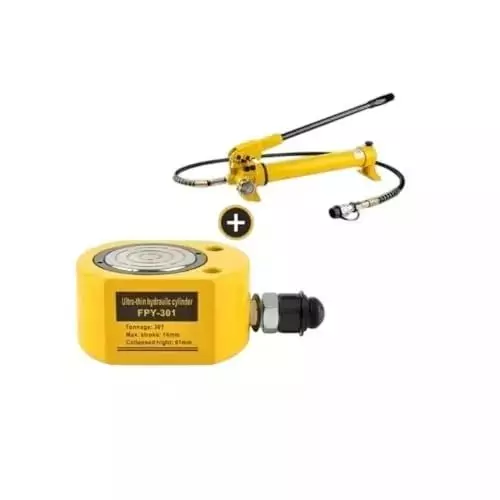 nutronics-hydraulic-cylinder-jack-kit-with-hand-pump-alloy-steel-14-mm-yellow-30-ton-30000-kg-load-capacity-for-bridges-building-machinery-industries-use-fpy-30700