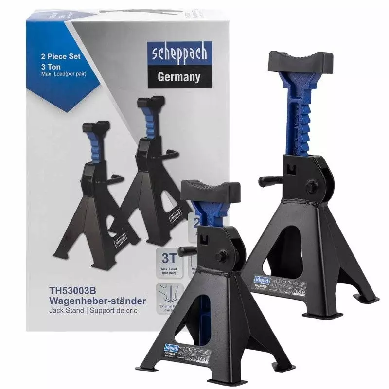 Scheppach Repair Stand 3000 Kg Load Capacity 425 mm Maximum Lifting Height, Sch-TH53003B (Pack of 2)