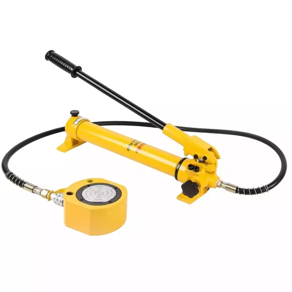Hartley Hydraulic Cylinder Jack 16 mm Ram Stroke 50 Ton (50000 Kg) Capacity, FPY-501+CP-700