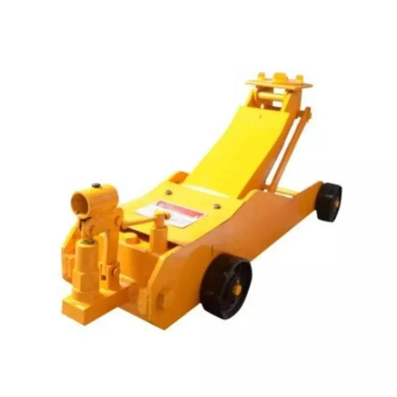 imported-3-ton-hydraulic-trolley-jack-mild-steel-body-yellow-black-color-for-automotive-repair-maintenance-htj03