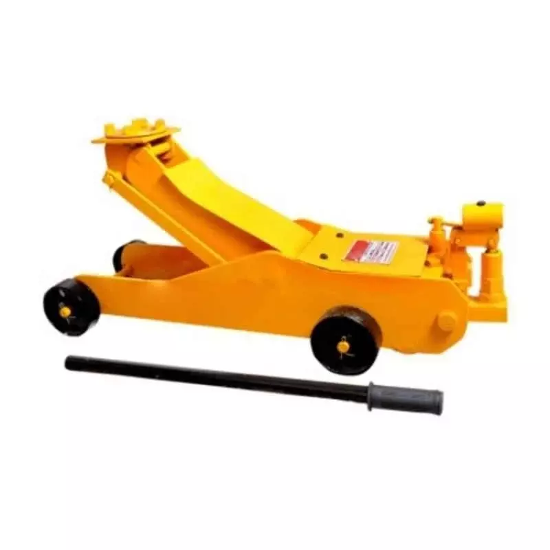 imported-3-ton-hydraulic-trolley-jack-mild-steel-body-yellow-black-color-for-automotive-repair-maintenance-htj03