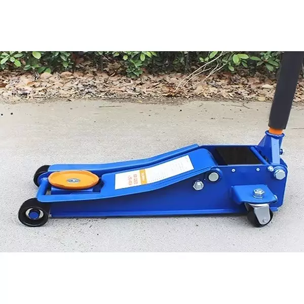 DRIGER Low Profile Hydraulic Floor Trolley Jack 4 Ton Load Capacity 510 mm Maximum Lifting Height with Double Piston, DDPJ4