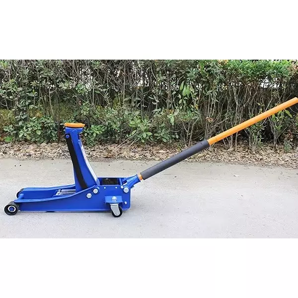 DRIGER Low Profile Hydraulic Floor Trolley Jack 4 Ton Load Capacity 510 mm Maximum Lifting Height with Double Piston, DDPJ4