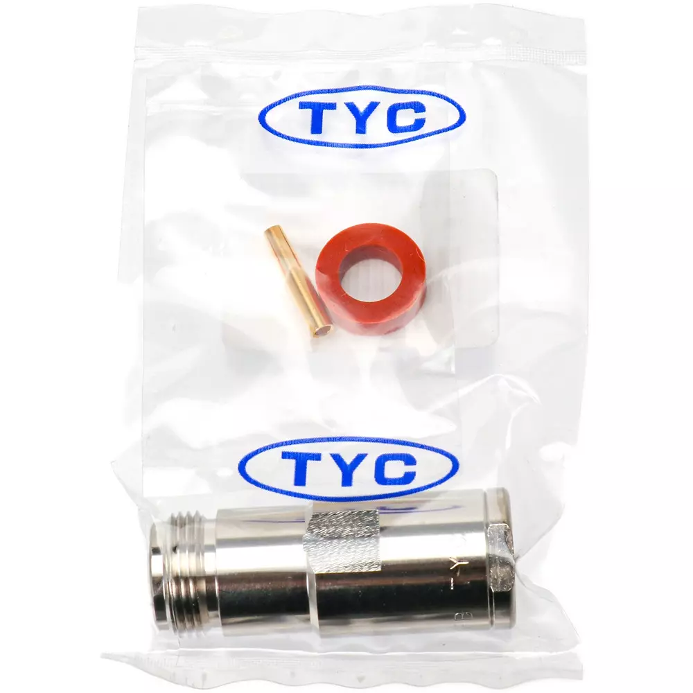 Tocone Cable Jack 1.2 max at DC to 3 GHz Voltage Standing Wave Ratio N type Connector Type Jack Cutting Shape, NJ-5DFB