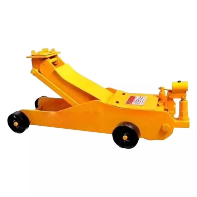 Imported 4 Ton Hydraulic Trolley Jack Mild Steel Body and 550 mm Lifting Height for Garage & Workshops