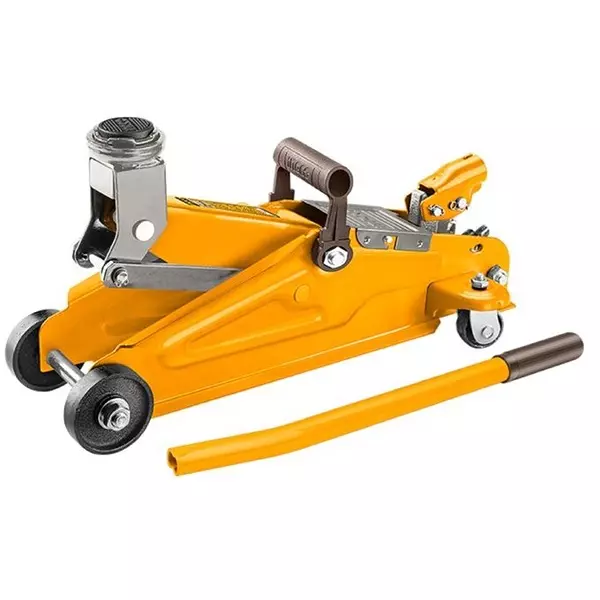 Ingco Hydraulic Floor Jack 2 Ton Load Capacity and 330 mm Maximum Height, HFJ202