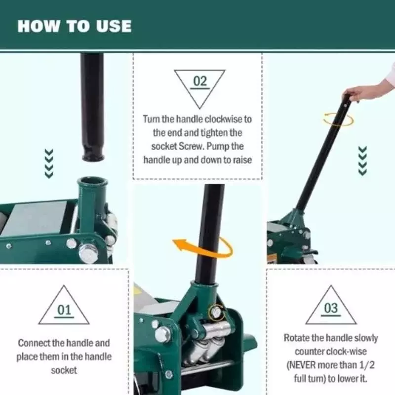 imported-4-ton-hydraulic-trolley-jack-mild-steel-body-and-505-mm-lifting-height-hdp4