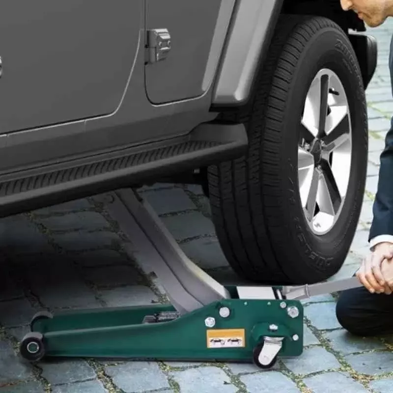 imported-4-ton-hydraulic-trolley-jack-mild-steel-body-and-505-mm-lifting-height-hdp4