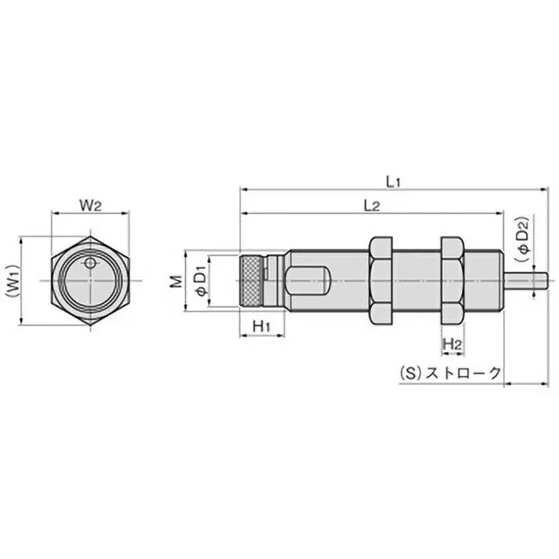 TAKIGEN Adjustable Shock Absorber, B-873N-4