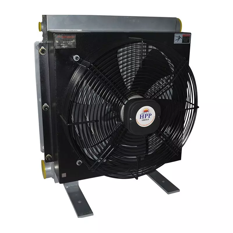 HPP Air Cooled Oil Cooler Aluminium 40 HP 20-300 LPM 24 V DC 457 mm (18 inch) Fan Size, HPP-H-1890-24V DC