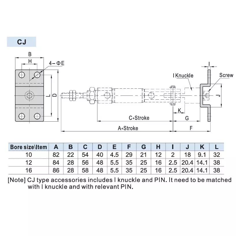 airtac-cj-type-mounting-accessory-black-color-metal-body-for-10-mm-bore-diameter-and-cb-type-back-cover-pb-pen-size-cylinder